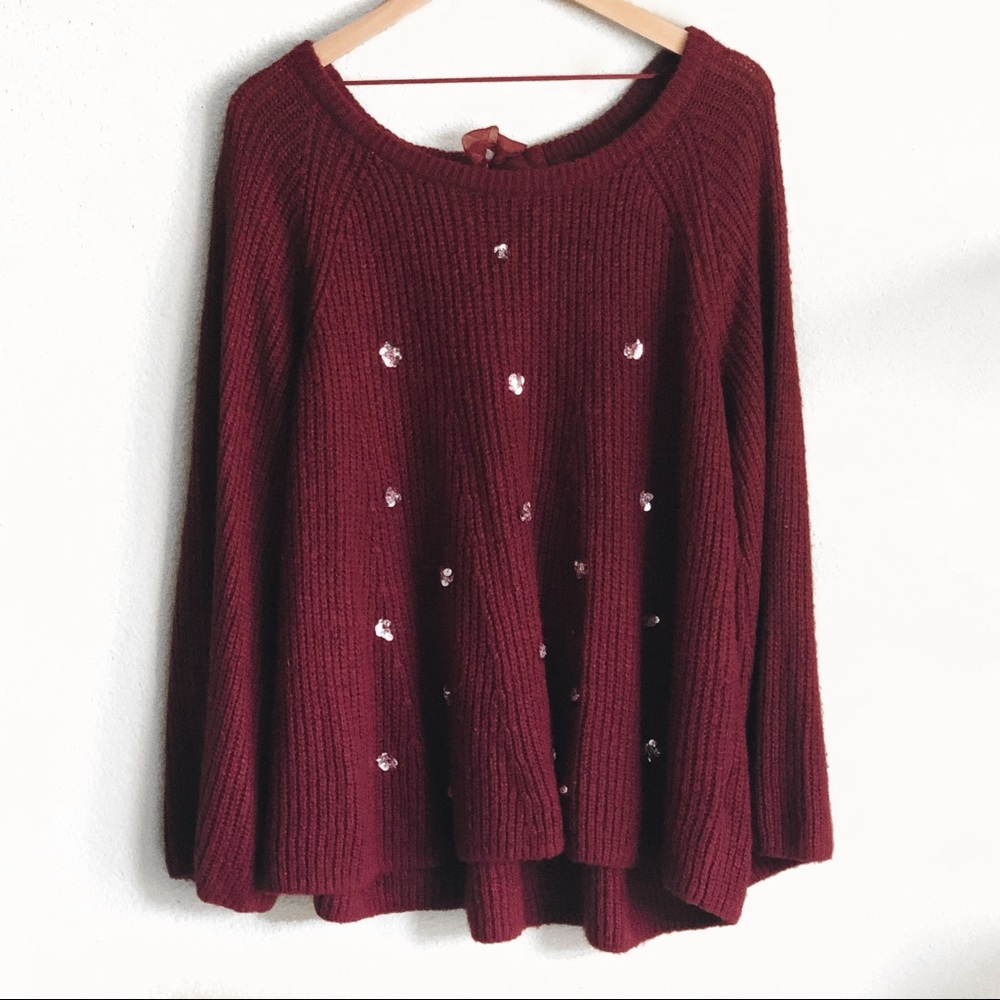 NWOT! LC Bell-sleeved Sweater!